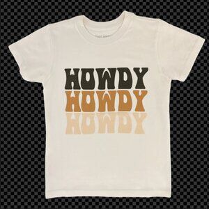 Tiny Whales Short Sleeve T-shirt (Howdy Howdy Howdy)